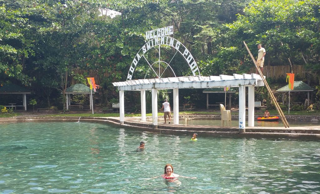 Soda swimming pool Camiguin