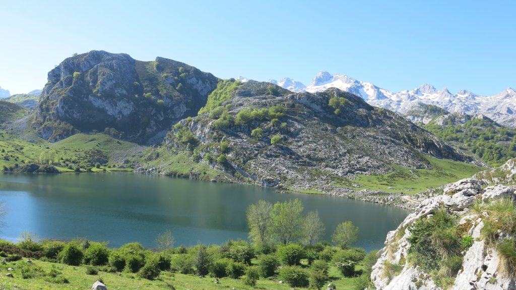 LAGOS DE COVADONGA, ASTURIAS EN MOTO