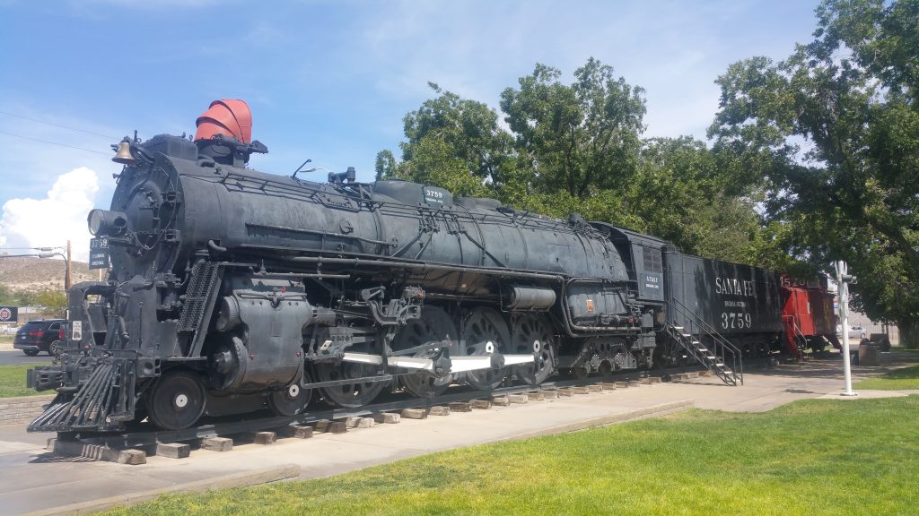 LOCOMOTORA SANTA FE KINGMAN LA RUTA 66 POR LA COSTA OESTE DE ESTADOS UNIDOS