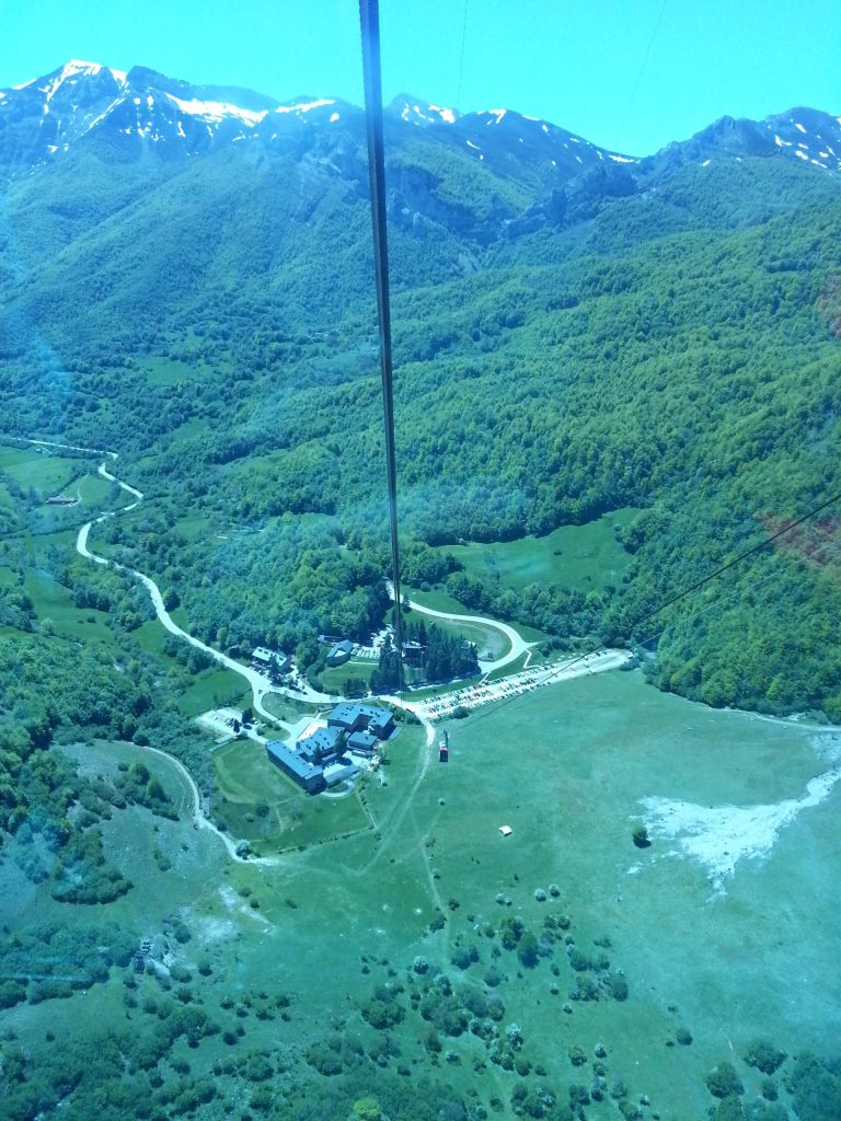 TELEFERICO DE FUENTE DE. RUTA EN MOTO POR ASTURIAS Y CANTABRIA
