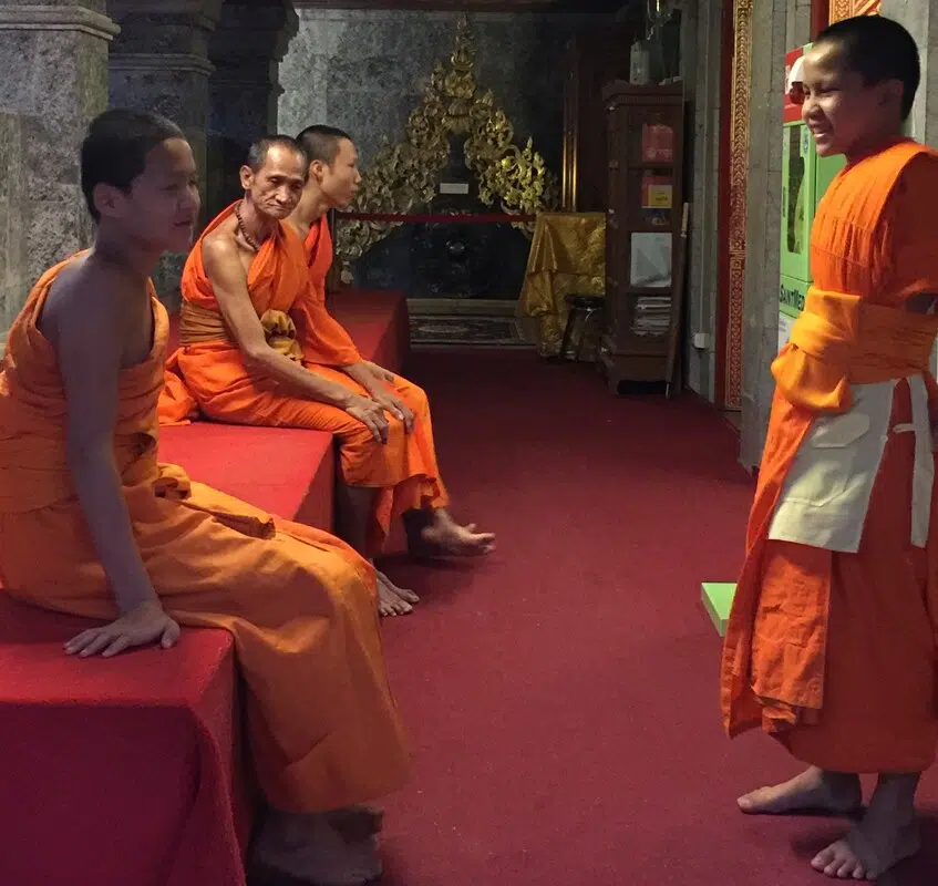 Monjes Novicios en Chiang Mai